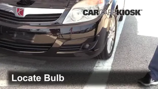 2009 Saturn Aura XR 3.6L V6 Lights Fog Light (replace bulb)
